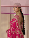 Rani Pink Banarasi Dola Silk Saree