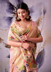 Blush Pink Banarasi Tissue Silk Saree