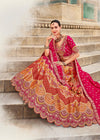 Bridal Rani Pink Banarasi Lehenga Choli