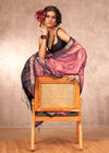 Dusty Rose Kanjivaram Silk Saree
