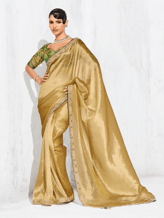 Gold Tissue Silk Saree