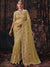 Pista Green Embroidered Designer Tissue Silk Saree