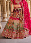 Rani Pink Banarasi Lehenga Choli