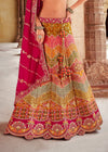Rani Pink Bridal Banarasi Lehenga Choli