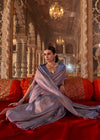 Soft Lavender Kanjivaram Silk Saree