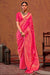 Stunning Pink Kanjivaram Saree