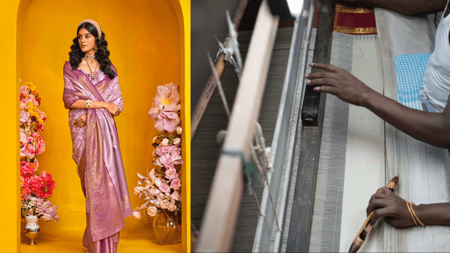 How Kanjivaram Sarees Are Made