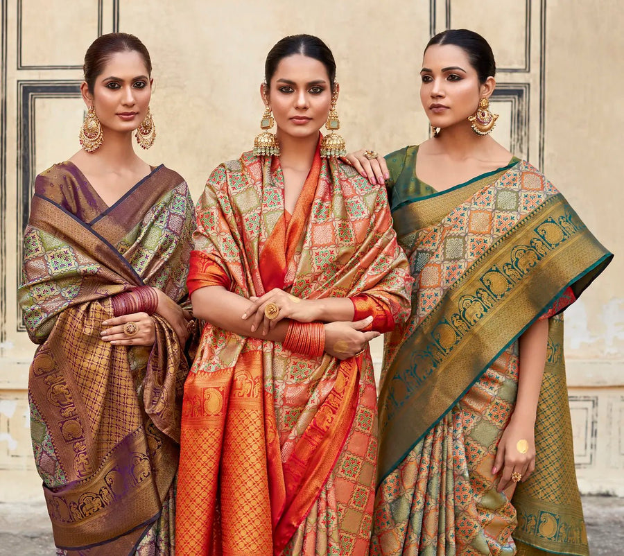 Kanjivaram and Dharmavaram Sarees | What's the Difference?