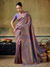 Mauve Purple Banarasi Soft Silk Saree