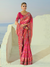 Hot Pink Patola Silk Saree