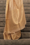 Beige Khadi South Silk Saree With Motifs