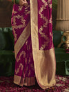 Bridal Banarasi Silk Saree in Magenta Pink