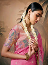 Bridal Pink Paithani Zari Woven Paithani Banarasi Silk Saree