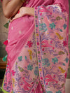 Bridal Pink Paithani Zari Woven Paithani Banarasi Silk Saree