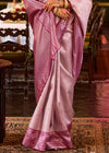 Bridal Purple Woven Kanjivaram Saree