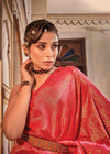 Bridal Red Zari Woven Kanjivaram Silk Saree