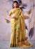 Champagne Gold Banarasi Tissue Silk Saree
