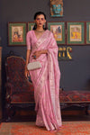 Charm Pink Festive Wear Banarasi Katan Silk Saree