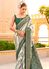 Dark Green Soft Silk Saree