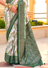 Dark Green Soft Silk Saree