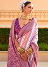 Dark Purple Soft Silk Saree