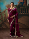 Deep Purple Soft Silk Saree