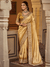 Gold Embroidered Designer Tissue Silk Saree