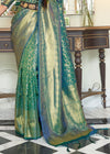 Green Zari Woven Kanjivaram Saree