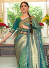 Green Zari Woven Kanjivaram Saree