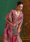 Grey Kashmiri Kani Jamawar Cotton Saree