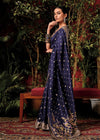 Jacarta Blue Zari Woven Fancy Dola Silk Designer Saree