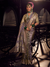 Lavender Banarasi Satin Silk Saree With Contrast Blouse