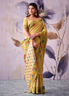Champagne Gold Banarasi Tissue Silk Saree