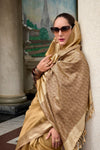 Metalic Gold Tissue Silk Saree