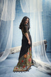 Midnight Black Paithani Cotton Silk Saree