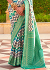 Mint Green Soft Silk Saree