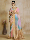 MultiColor Art Silk Digital Printed Saree