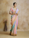 MultiColor Art Silk Digital Printed Saree