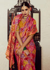 Multicolour Brasso Designer Soft Silk Saree