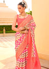 Pastel Red Soft Silk Saree