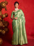Pista Green Banarasi Tissue Silk Saree