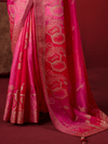 Rani Pink Banarasi Dola Silk Saree