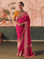 Rani Pink Bandhani Patola Silk Saree