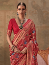 Red Patola Silk Saree