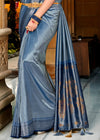 Royal Blue Kanjivaram Saree