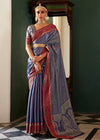 Royal Blue Kanjivaram Soft Silk Saree