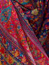 Royal Blue Kashmiri Kani Handloom Cotton Silk Saree