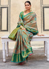 Royal Deep Green Dharmavaram Silk Saree