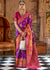 Royal Purple Woven Banarasi Saree