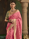 Soft Pink Banarasi Silk Saree